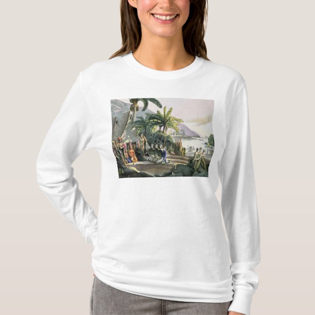 Camiseta El fiesta y el rey Kamehameha de la expedición I (Anverso)