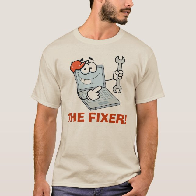 Camiseta ¡El fijador! (Anverso)
