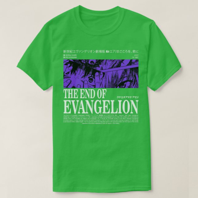 Camiseta El fin de la evangeliación (Diseño del anverso)
