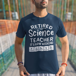 Camiseta El fin de semana para siempre es el profesor retir