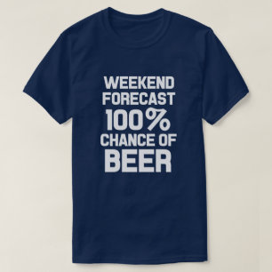 Camiseta El fin de semana previo la ocasión del 100% de la
