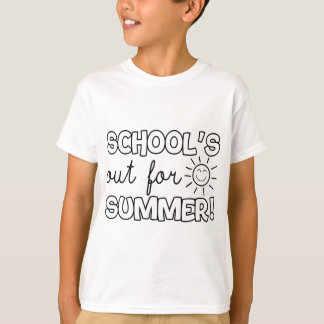 Camiseta ¡El fin del año escolar para el verano! Último