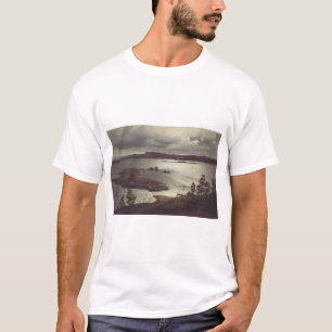 Camiseta El fiordo de Sandvik de Hans Gude