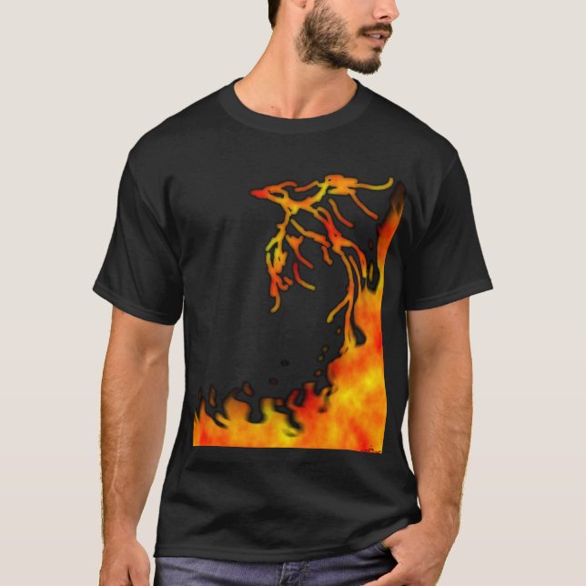 Camiseta El flamear Phoenix (Anverso)