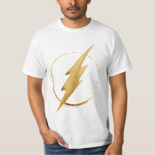 Camiseta El Flash Emblema del pecho amarillo