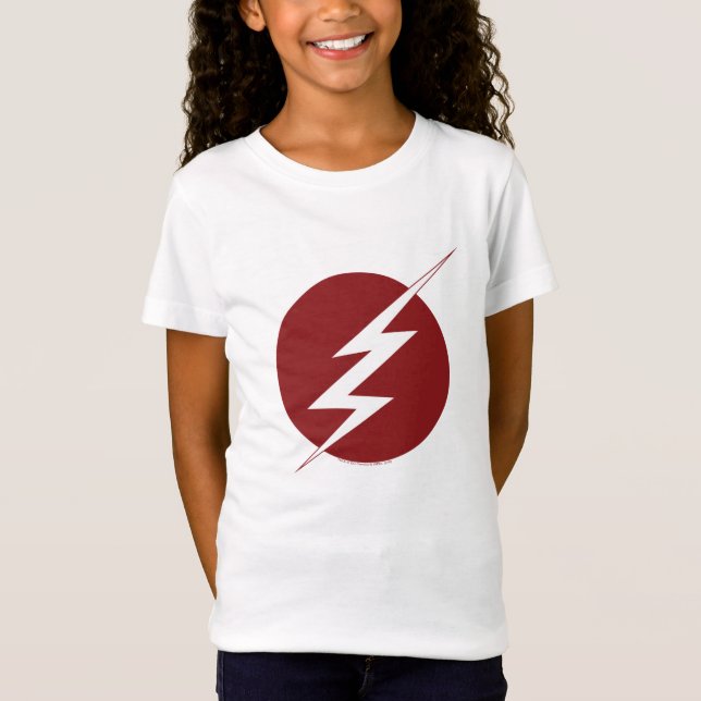 Camiseta El Flash | Logo de Lightning Bolt (Anverso)