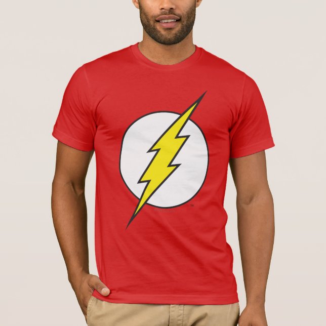Camiseta El Flash | Tornillo Lightning (Anverso)