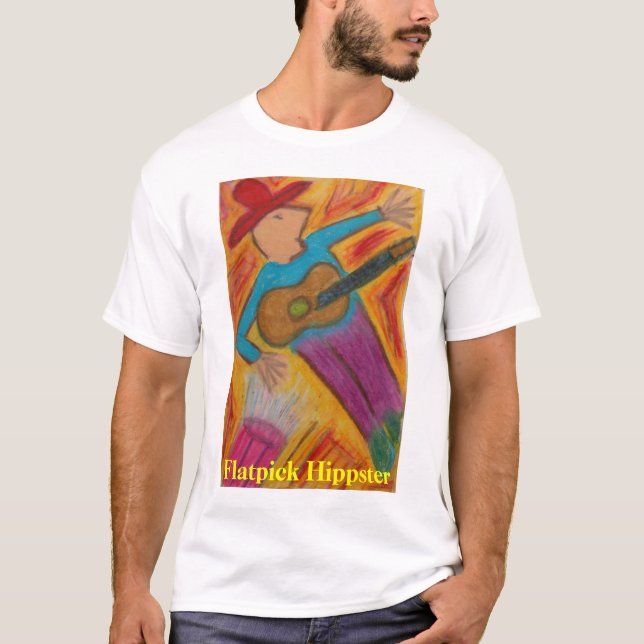 Camiseta El Flatpick Hippster (Anverso)