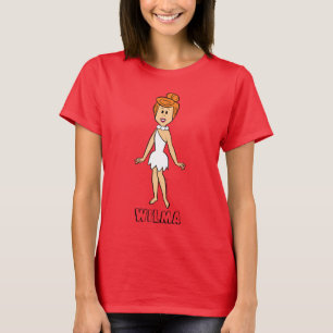 Camiseta El Flintstone de los Flintstones el   Wilma