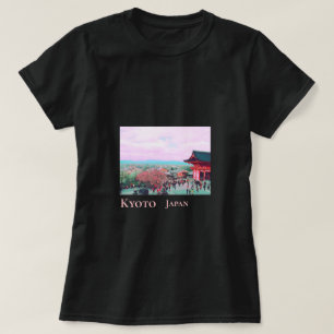 Camiseta El florecimiento del cerezo en Kioto en los viajes