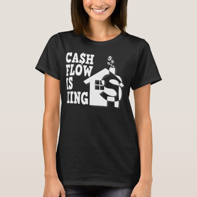 Camiseta El Flujo De Efectivo De Los Inversores Es Divertid (Anverso)