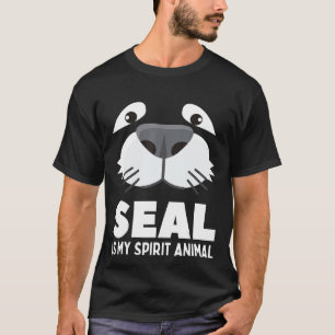 Camiseta El foco es mi espíritu Los animales sellan a los n
