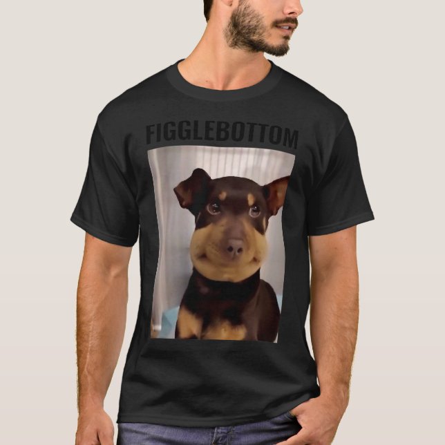 Camiseta El fondo del perro detrás de Candys Funny Memes T- (Anverso)