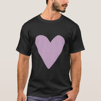 Camiseta Él forma símbolo amor amabilidad paz flor K