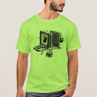 Camiseta El formato grande grita la cámara
