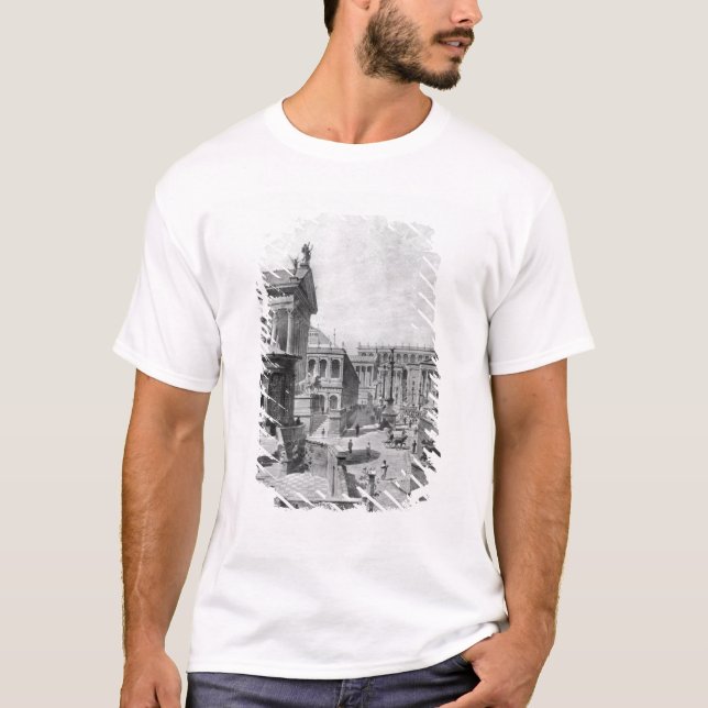 Camiseta El foro romano de Antiquity, 1914 (Anverso)