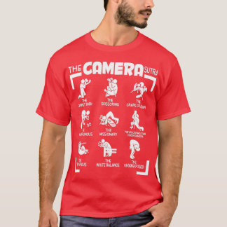 Camiseta El fotógrafo de la cámara Sutra Gracioso