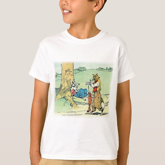 Camiseta El Fox de Brer vino trotando cerca - CONEJO de (Anverso)