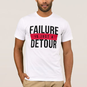 CAMISETA EL FRACASO ES SÓLO DETOUR