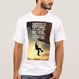 Camiseta El fracaso no es inspirador fatal sirve la