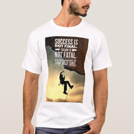 Camiseta El fracaso no es inspirador fatal sirve la
