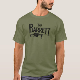 Camiseta El francotirador táctico militar de Barrett M82A1 