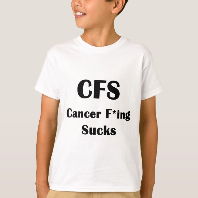 Camiseta El Freaking del cáncer chupa (Anverso)