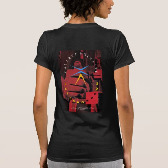 Camiseta El frente y la parte posterior de la medida