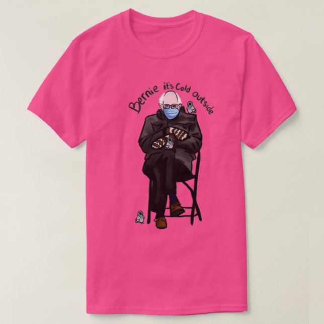 Camiseta El frío afuera (Diseño del anverso)