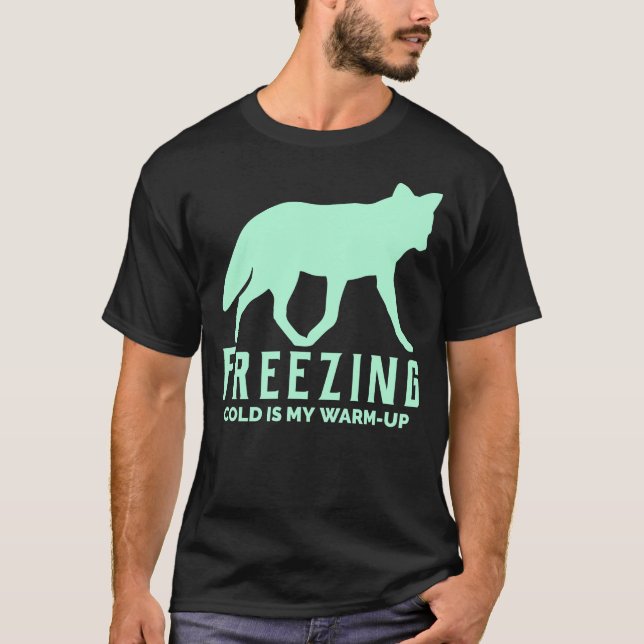 Camiseta El Frío Congelador Es Mi Calor (Anverso)