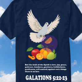 Camiseta El fruto de la escritura espiritual - Biblia