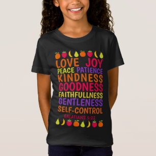 Camiseta El Fruto Del Espíritu Gáatios Regala La Biblia Ver
