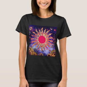 Camiseta "El fuego bailarín del Cosmos" El Sol