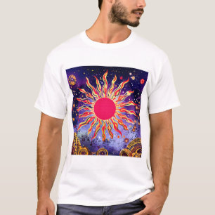 Camiseta "El fuego bailarín del Cosmos" El Sol