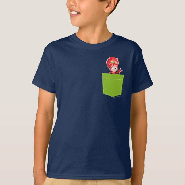 Camiseta El fuego de Fixies el | en el bolsillo (Anverso)