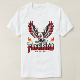 Camiseta El fuego del águila freebird es lindo