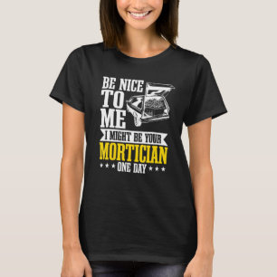 Camiseta El funeral Morticiano Director Undertakte Casket B