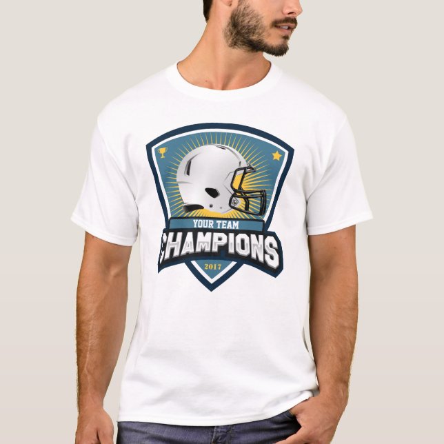 Camiseta El fútbol 2017 de la fantasía del personalizable (Anverso)