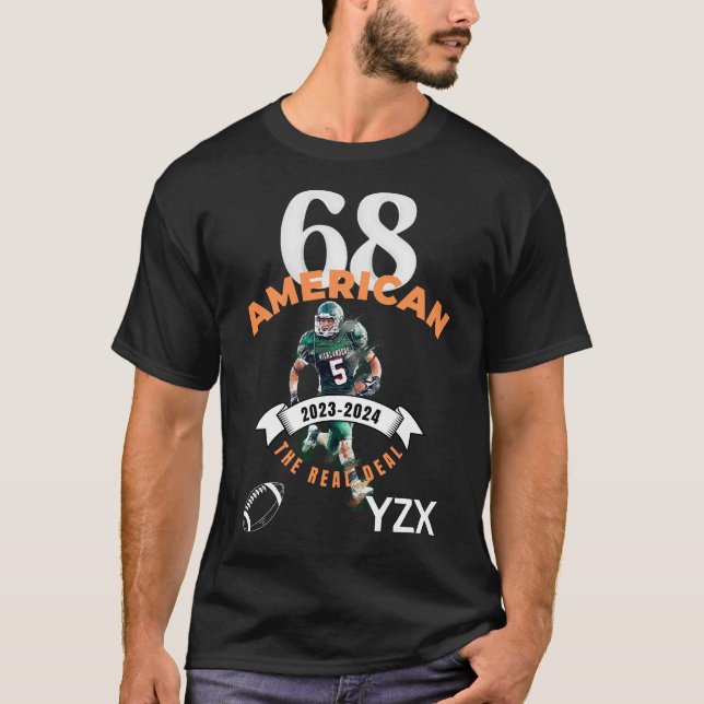 Camiseta El fútbol americano, el verdadero asunto (Anverso)