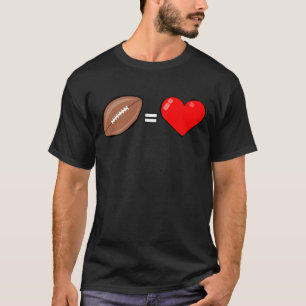 Camiseta El fútbol americano es amor