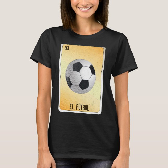 Camiseta El Fútbol Cajas de Bingo de Canto (Anverso)