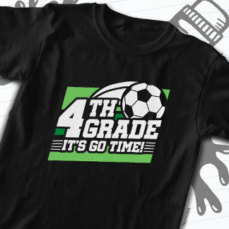 Camiseta El fútbol de 4º grado vuelve al colegio por primer