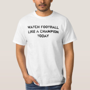 Camiseta El fútbol del reloj tiene gusto de un campeón ho