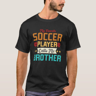 Camiseta El fútbol diseña mi jugador favorito de fútbol me 