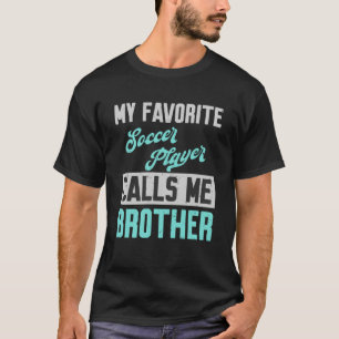 Camiseta El fútbol diseña mi jugador favorito de fútbol me 