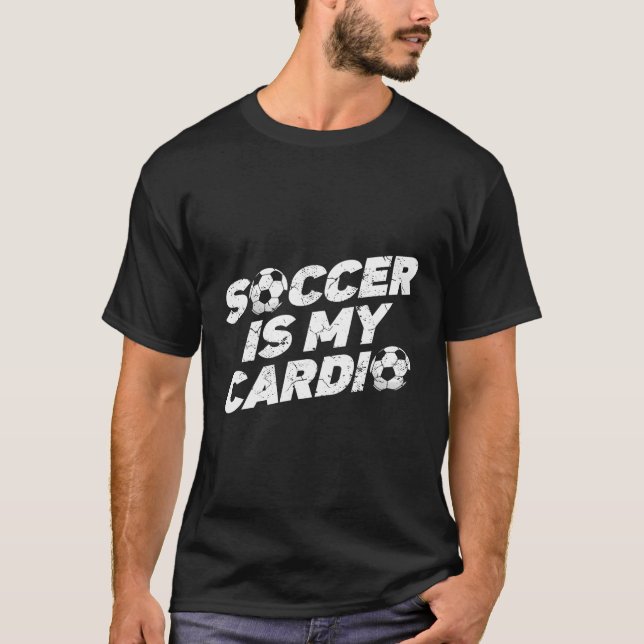 Camiseta El fútbol es deporte para mi jugador de fútbol car (Anverso)