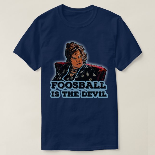 Camiseta El fútbol es el diablo (Diseño del anverso)