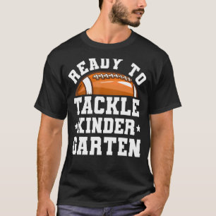 Camiseta El fútbol es el primer día de la escuela listo par