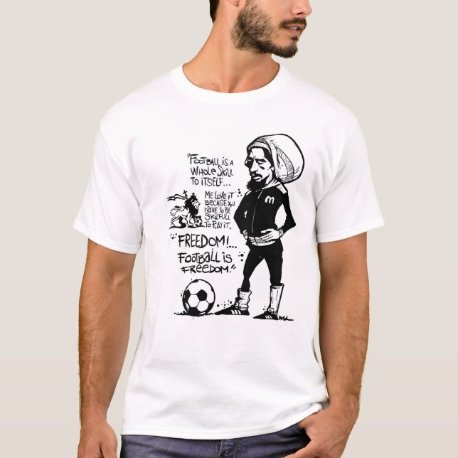 Camiseta El fútbol es libertad (Anverso)