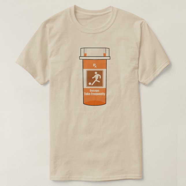 Camiseta El fútbol es mi droga (Diseño del anverso)